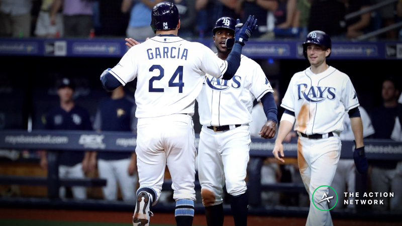 MLB Sharp Report: Pros Moving Rays-Indians Line Thursday Night article feature image