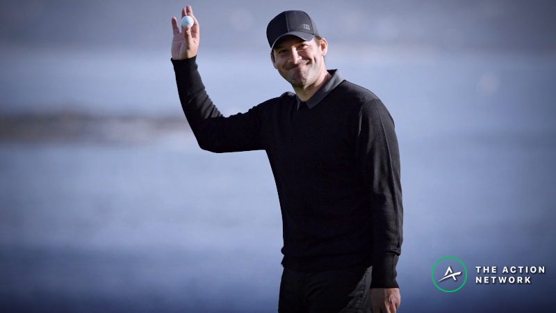 Tony Romo at the 2019 AT&T Byron Nelson Championship: Can He Shoot Under 77.5 in Round 1? article feature image