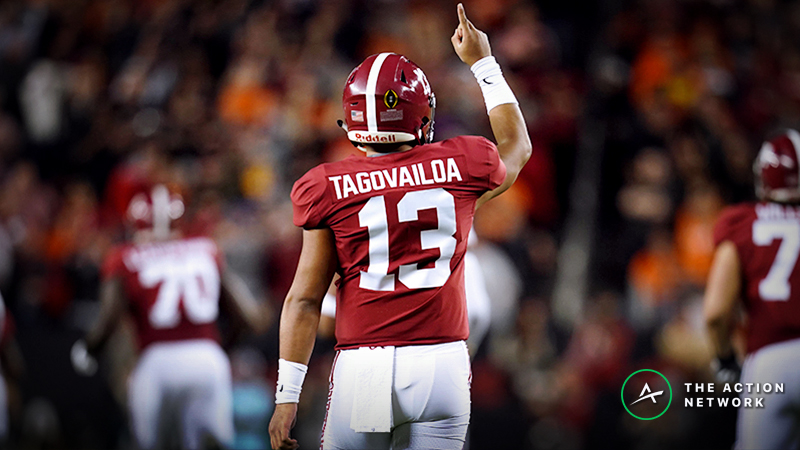 2020 NFL Draft Odds: Tua an Overwhelming Favorite for First Overall Pick article feature image
