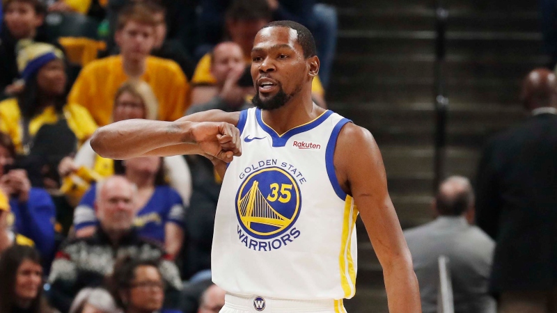 Rovell: One Sportsbook Has $500K in Liability on Kevin Durant NBA Finals MVP Bets article feature image