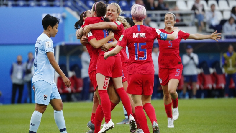 USA Set Women’s World Cup Record With 13-0 Win Against Thailand article feature image