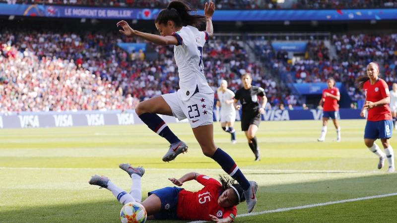 2019 Women’s World Cup Betting Odds, Preview: USA Faces Toughest Test Yet vs. Sweden article feature image