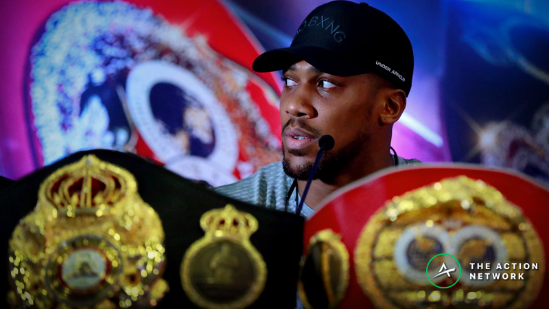 Where Does Legalized Sports Betting Fit Into Anthony Joshua’s U.S. Debut? article feature image