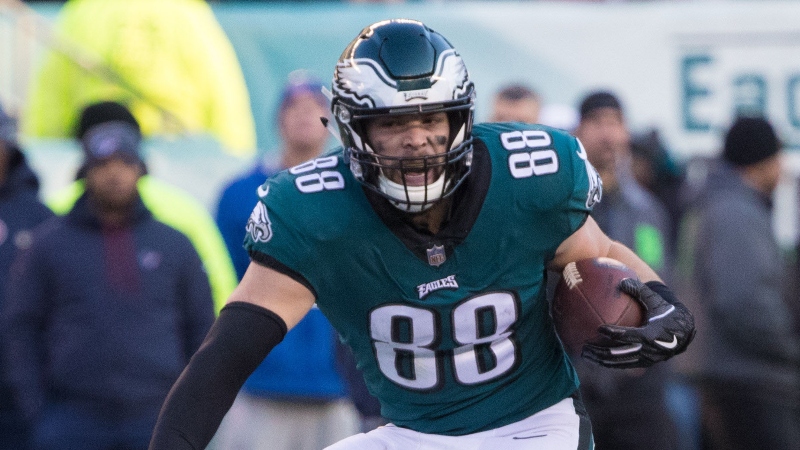 Dallas Goedert Fantasy Football Rankings, 2019 Projections, Analysis, More | The Action Network Image