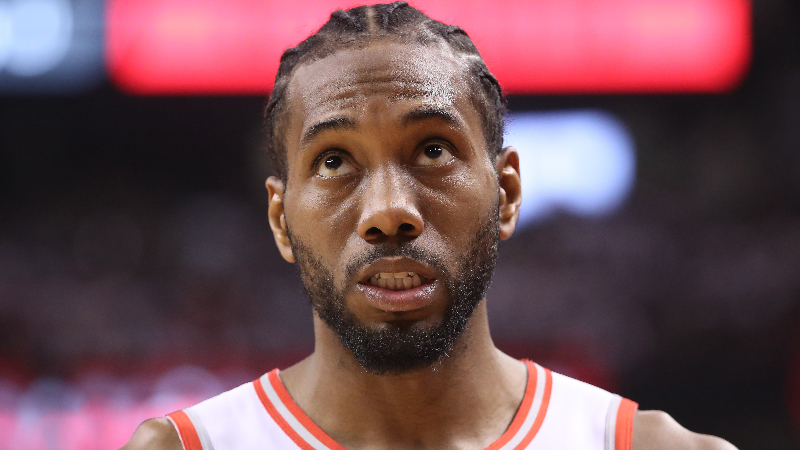 NBA Title Odds Move on Kawhi Leonard’s Opt-Out as Raptors Gain Steam to Re-sign Star article feature image