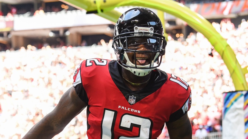 Mohamed Sanu Fantasy Football Rankings, 2019 Projections, Analysis, More | The Action Network Image