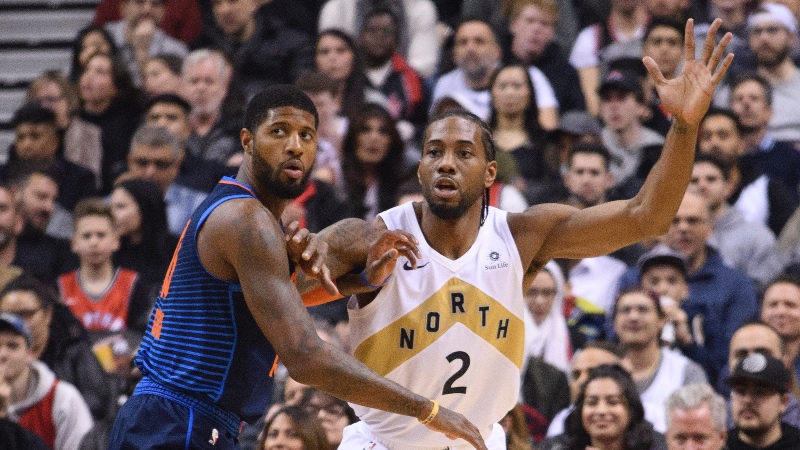 Updated NBA Title Odds: Clippers Soar, Raptors Plummet in Wake of Kawhi Signing, Paul George Trade article feature image