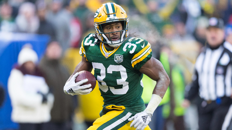 aaron jones fantasy stats