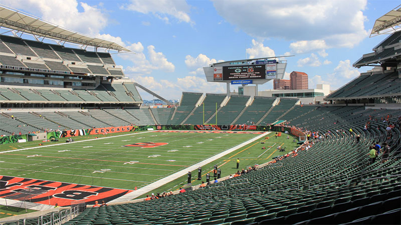 PARKING: Cincinnati Bengals vs. Los Angeles Rams Cincinnati Tickets  09/25/2023 8:15 PM