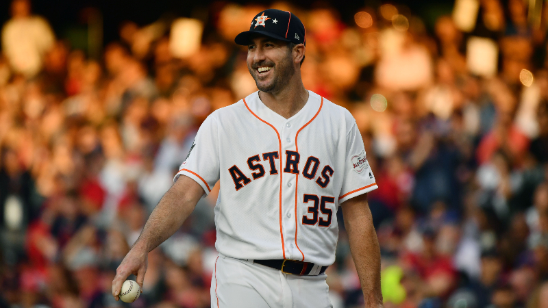 Justin Verlander, Astros Are Biggest Favorites Since 2005 Wednesday vs. Tigers article feature image
