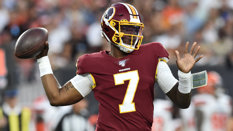 Bengals vs. Redskins Betting Guide: Will Week 2 Go Better for Dwayne Haskins? article feature image