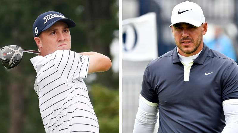 Sobel: Justin Thomas Leads Brooks Koepka in Season-Long Head-to-Head Wager article feature image