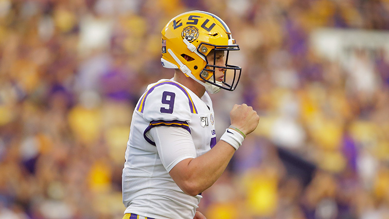 College Football Playoff Odds: LSU vs. Oklahoma Spread, Over/Under & Our Projections for Peach Bowl article feature image