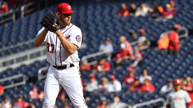Nationals vs. Dodgers Betting Picks, Odds & Predictions: Can Strasburg Dominate on Short Rest? article feature image