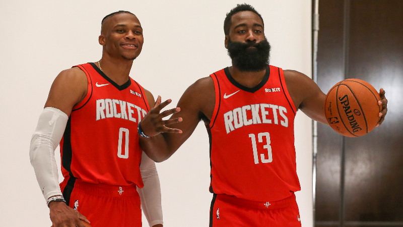 Rockets 2019-20 Season Win Total: How Far Can the Westbrook-Harden Duo Go? article feature image