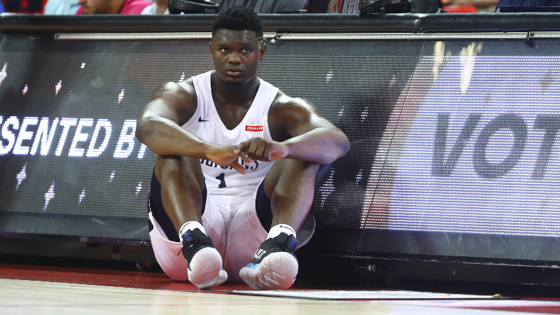 Moore: How Does Zion Williamson Injury Situation Affect Betting Futures Market? article feature image