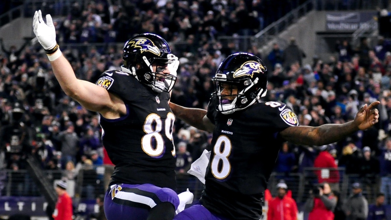 Mark andrews-Lamar jackson