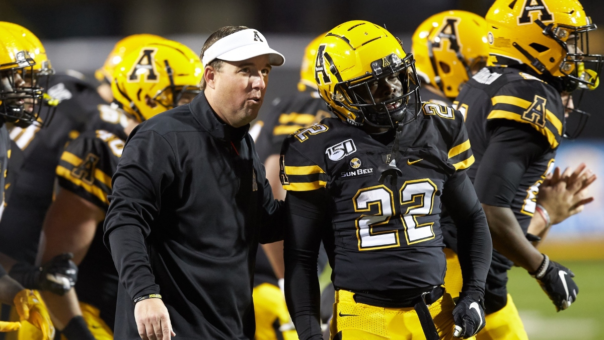 Sun Belt Championship Game Betting Odds & Over/Under: Appalachian State vs. Louisiana article feature image