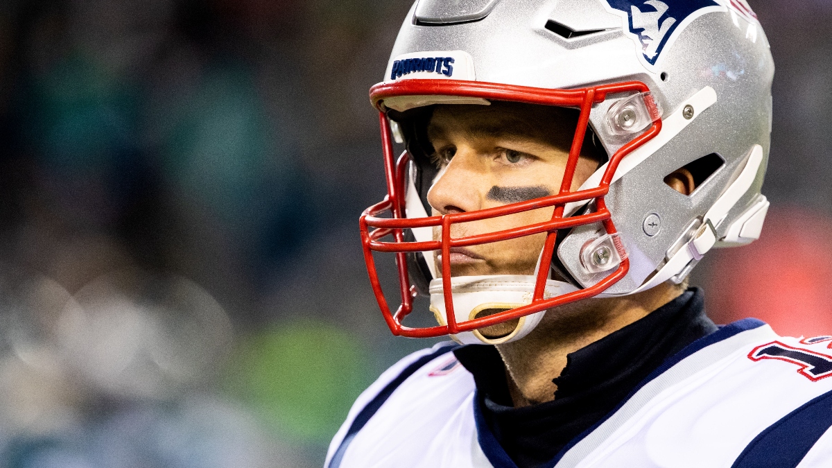 Tom Brady Questionable Status Moves Cowboys vs. Patriots Betting Odds article feature image