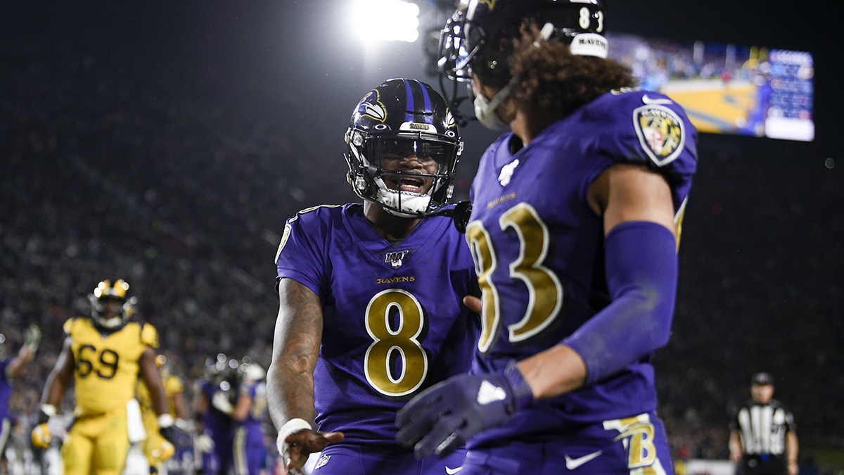 Rovell: Ravens’ Blowout Win vs. Rams ‘Worst Single-Game Outcome’ of the Season for Sportsbooks article feature image