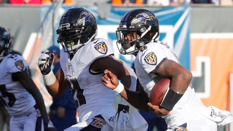 Mark Ingram-Lamar Jackson