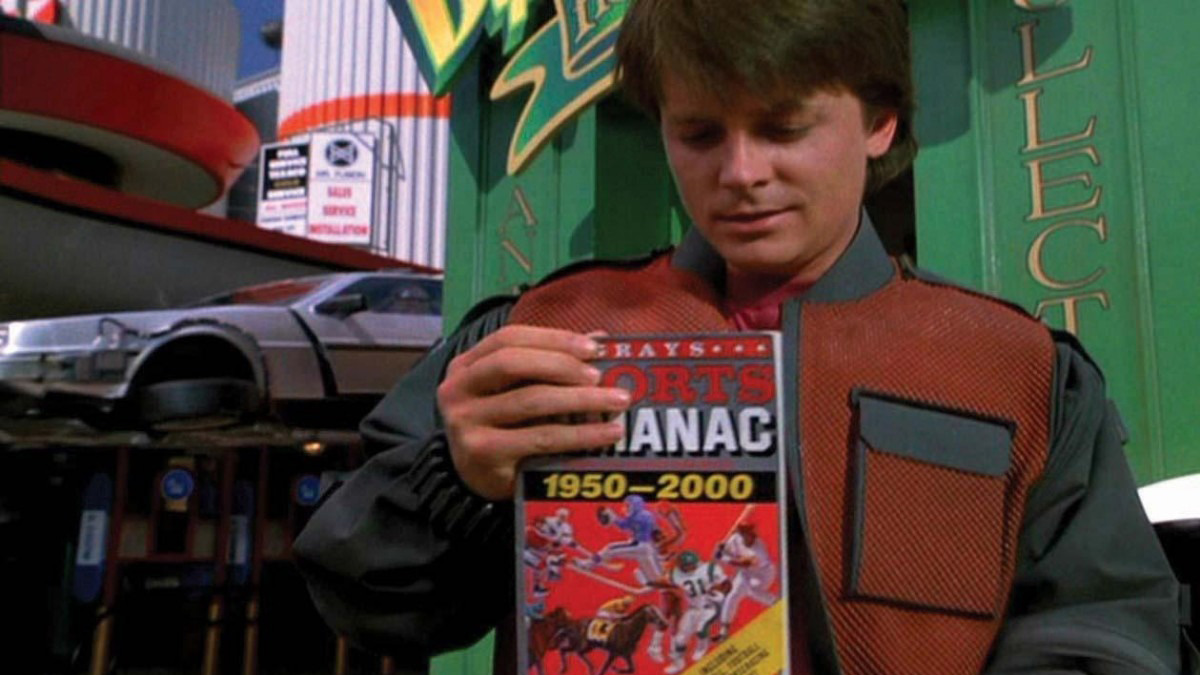 Sports Almanac From Back To The Future II Sells For K The Action Network