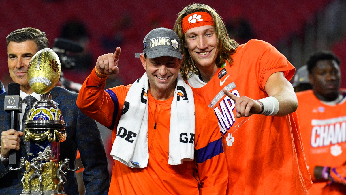 Clemson vs. LSU Odds, Betting Trends: Early Action Moving National Championship Spread article feature image