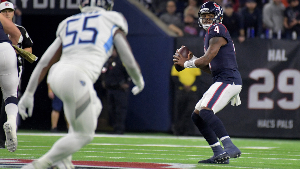 Sonny Banks: How I’m Betting the Texans-Titans Over/Under article feature image