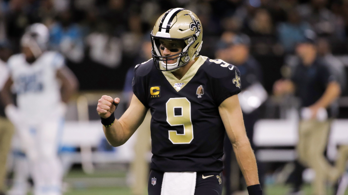 Saints vs. Panthers Betting Odds & Pick: Can Brees & Co. Snag a Top Seed? article feature image