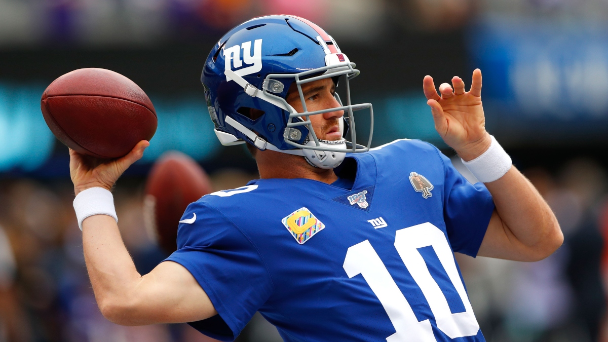 Giants vs. Eagles Odds, Picks, Predictions: How to Bet Eli Manning’s Return on MNF article feature image