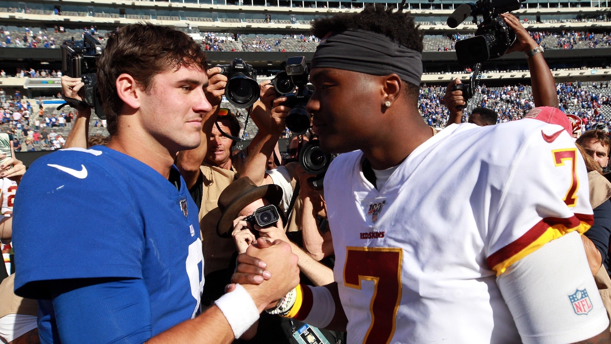 Giants vs. Redskins Betting Picks, Predictions & Odds: How to Play Daniel Jones vs. Dwayne Haskins article feature image