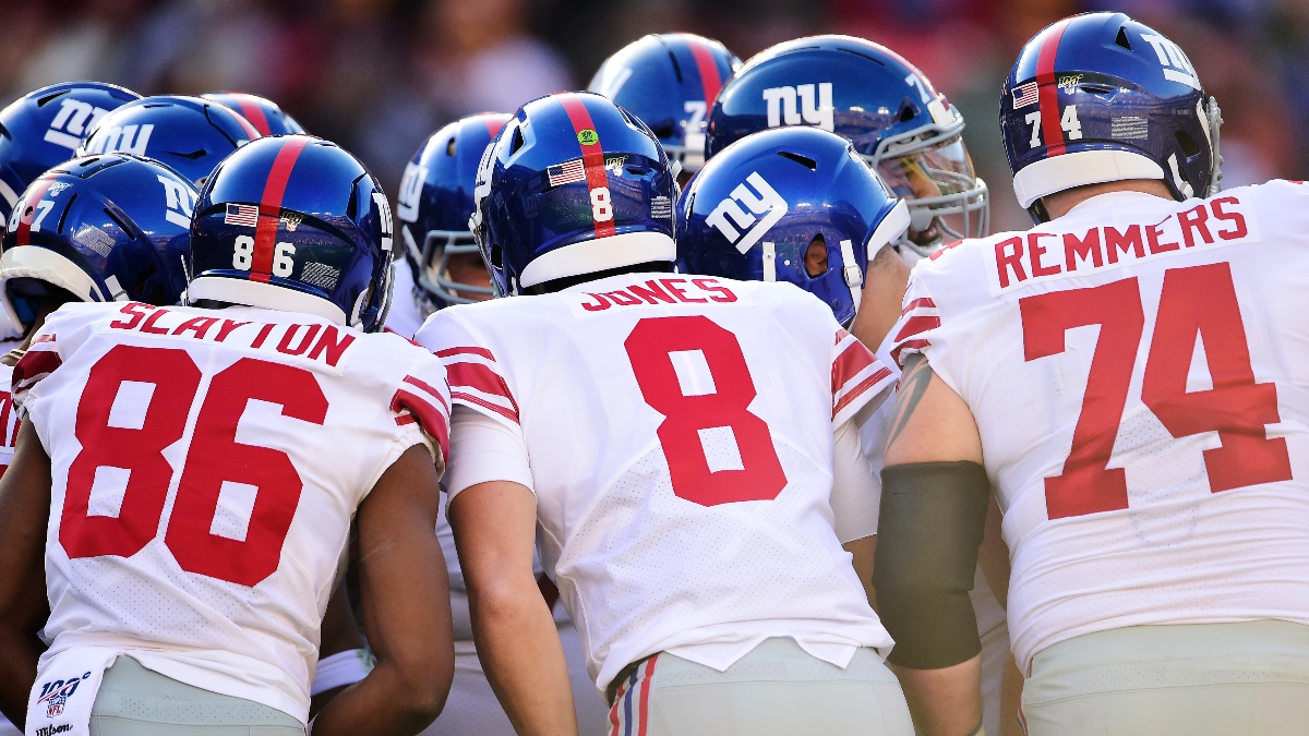 Giants vs. Bears Odds & Promos: Bet $10, Win $200 on the Giants This Weekend article feature image