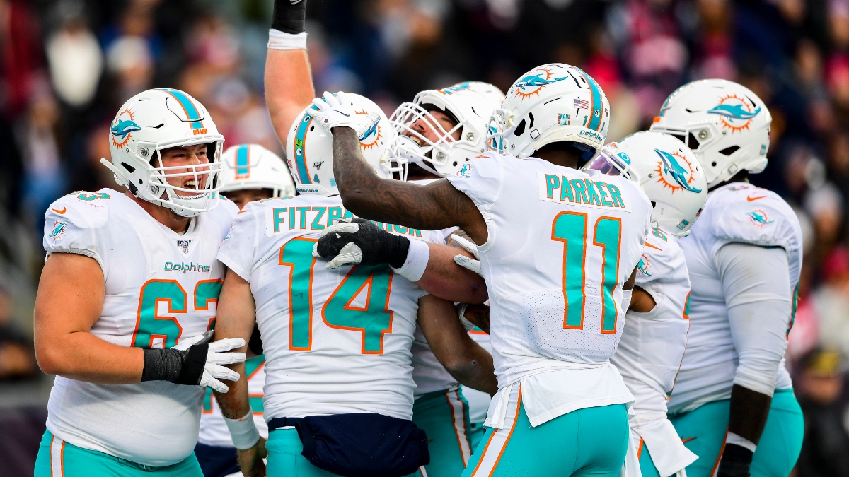 Dolphins vs. Patriots Odds, Spread: Miami Makes Betting History Upsetting New England in Week 17 article feature image