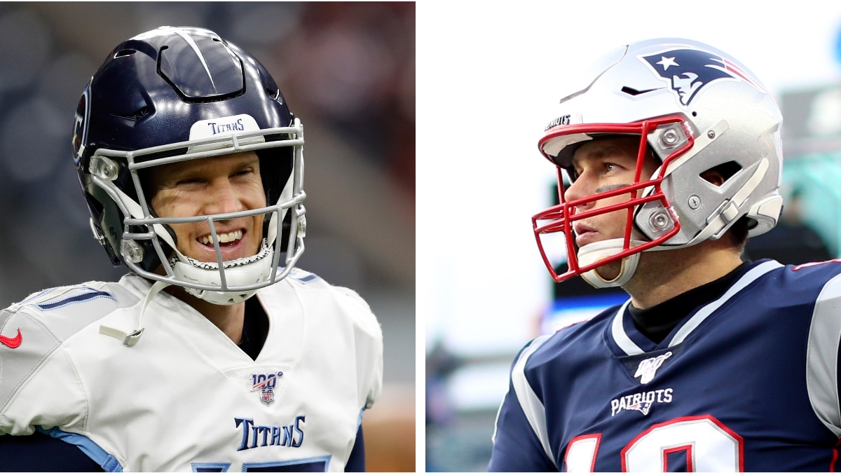 Titans vs. Patriots Betting Odds: Spread, Line & Over/Under for This NFL Wild-Card Matchup article feature image