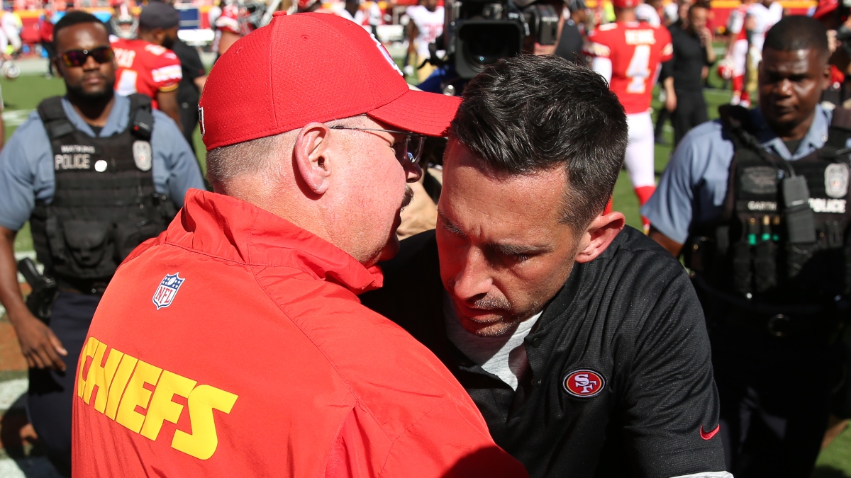 Raybon: Should Bettors Trust Kyle Shanahan or Andy Reid in Super Bowl 54? article feature image