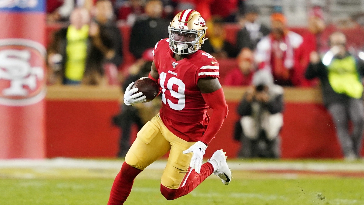 49ers vs. Titans Player Prop Bets: Public Likes Deebo Samuel, George Kittle on Thursday Night Football article feature image