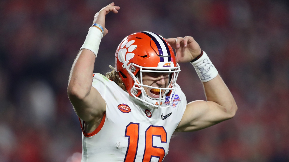 Koerner’s National Championship Game Pick: How I’m Betting Trevor Lawrence’s TD Prop for LSU vs. Clemson article feature image