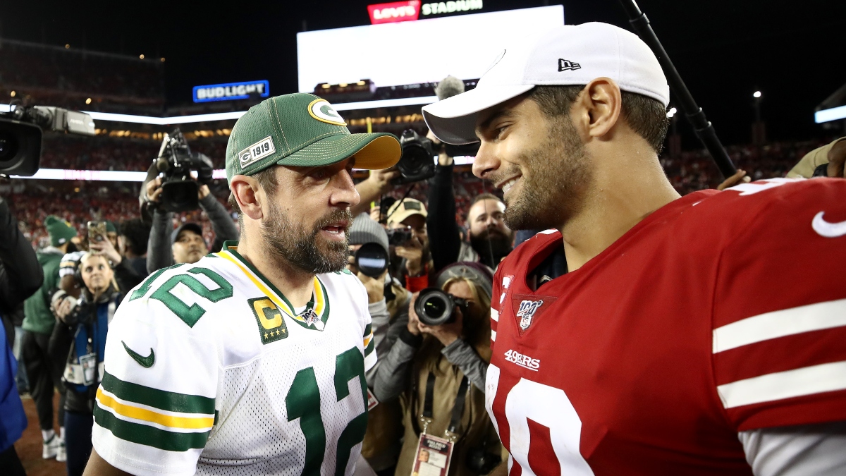 Updated Packers vs. 49ers Odds, Spread & Over/Under: NFC Championship Line Holding Steady article feature image