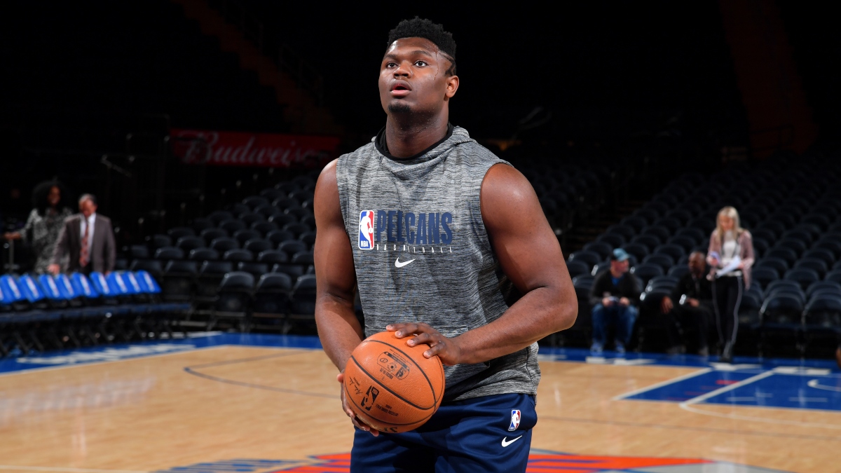 Spurs vs. Pelicans Sharp Betting Pick: Pros Hitting Over/Under in Zion Williamson’s NBA Debut article feature image