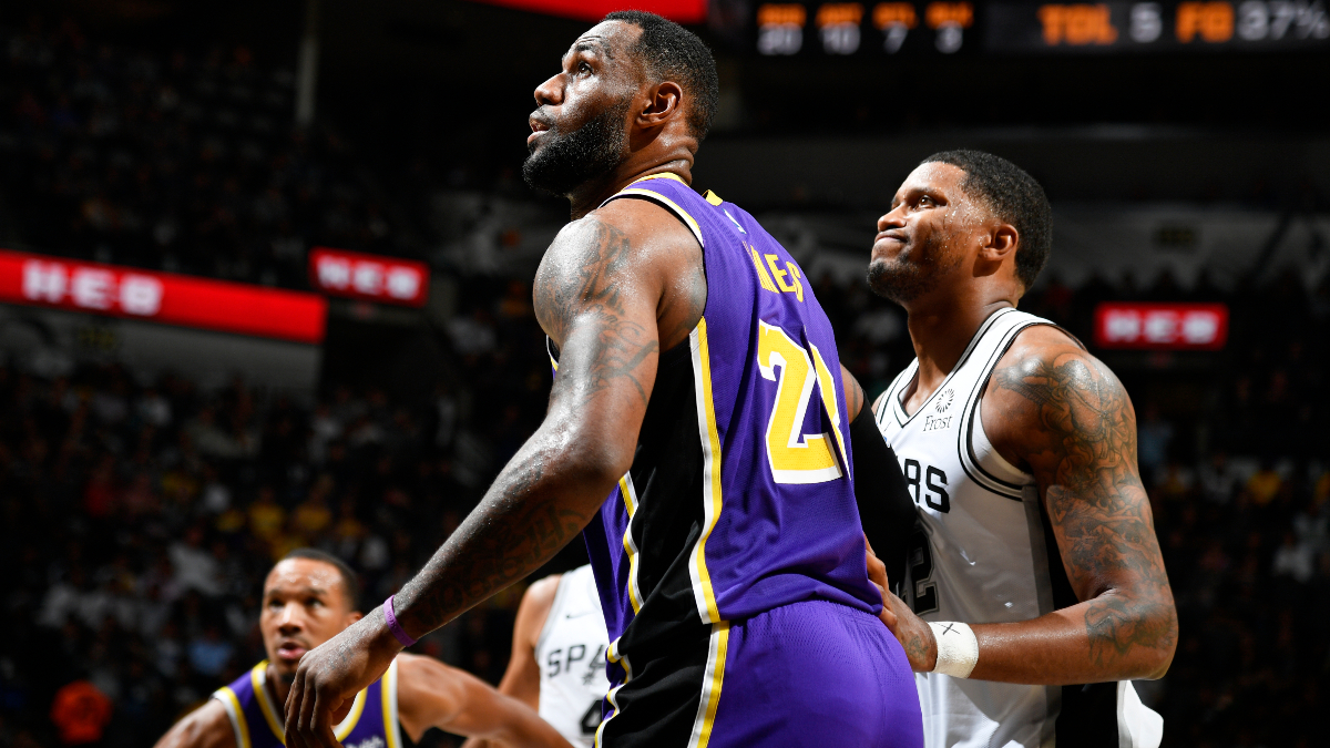 Spurs vs. Lakers Betting Picks, Betting Odds & Predictions: Will LeBron & Co. Cover Double Digits at Home? article feature image
