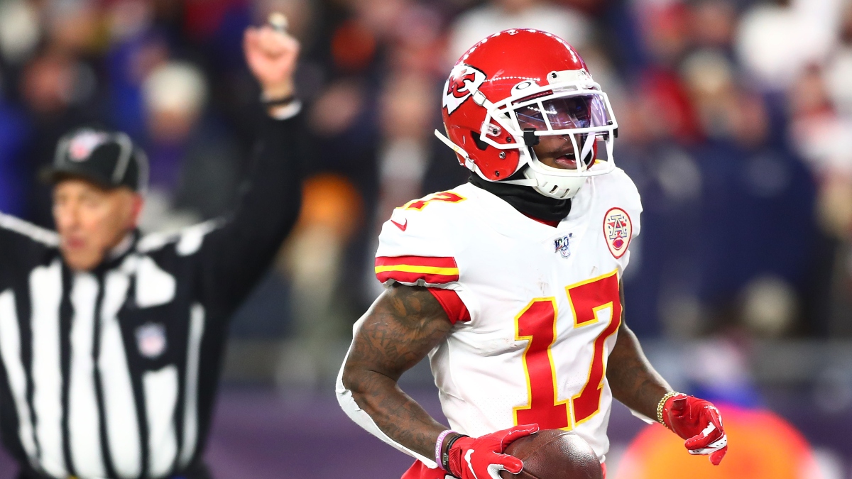 Mecole Hardman Updated Week 17 Fantasy Rankings: Chiefs Receiver