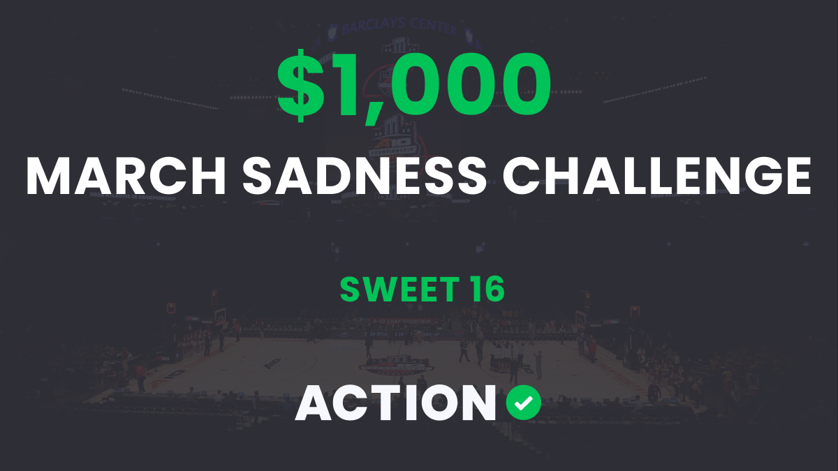 The $1,000 March Sadness Bracket Challenge: Sweet 16 Results article feature image