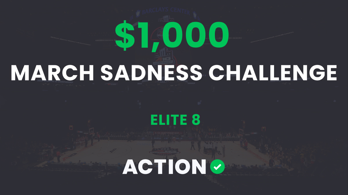 The $1,000 March Sadness Bracket Challenge: Elite 8 Results article feature image