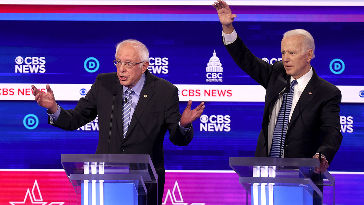 Democratic Debate Odds & Pool (Sunday, March 15): $10,000 in Prizes on the Line at DraftKings article feature image