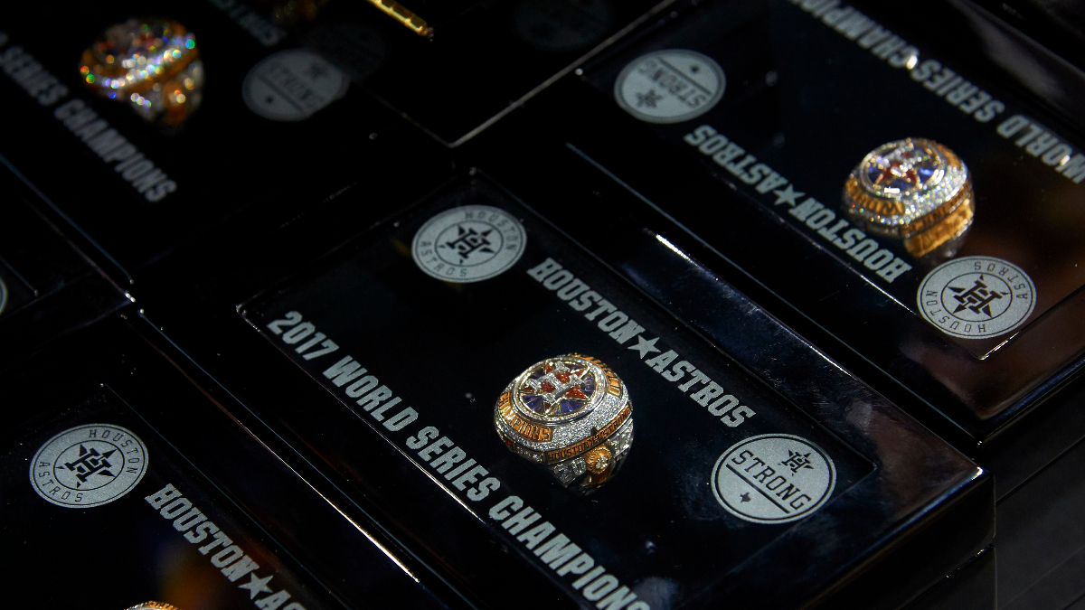 Astros Pull World Series Ring from Being Auctioned, Despite COVID-19 Relief Pledge article feature image