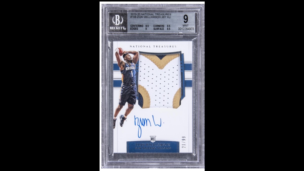 Six Figures or Bust: One Man’s Big Gamble Lands Him Most Valuable Zion Williamson Card on the Market article feature image