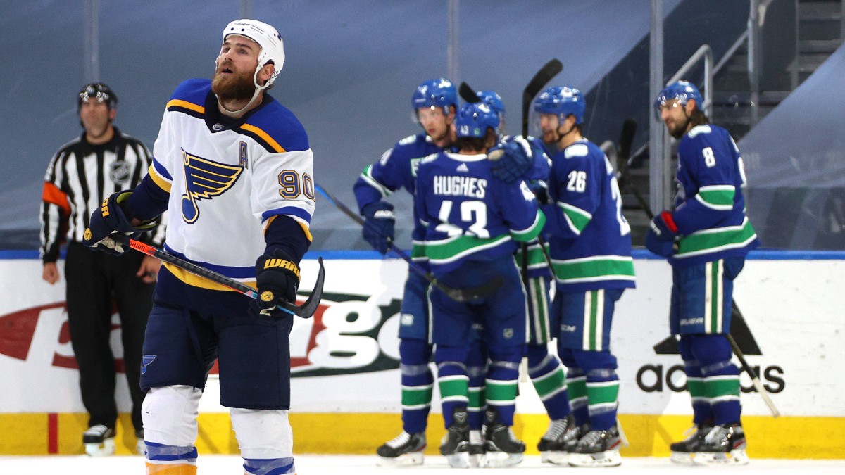 St. Louis Blues vs. Vancouver Canucks Game 6 Odds, Picks & Predictions (Friday, August 21) article feature image