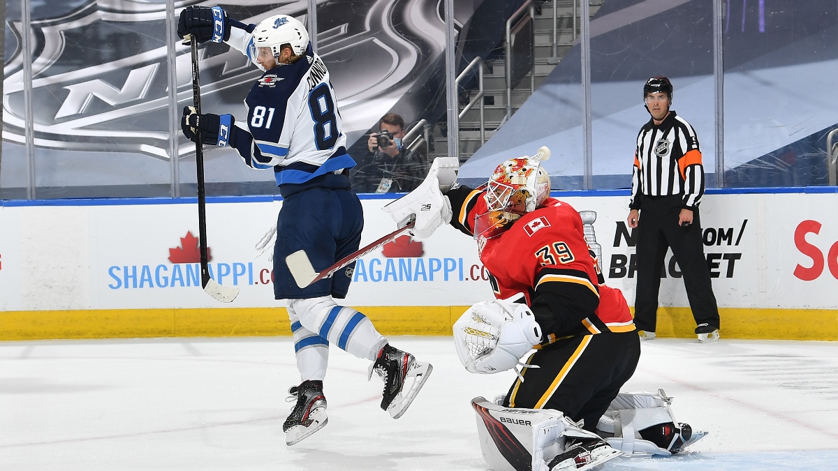 NHL Odds and Picks (Tuesday, Aug. 4): Jets vs. Flames Game 3 article feature image