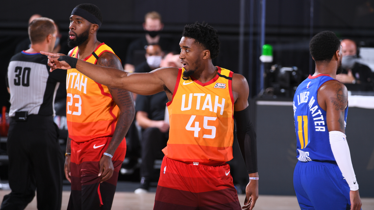 NBA Playoffs Betting Picks: Our Best Bets For Utah Jazz vs. Denver Nuggets (Tuesday, Aug. 25) article feature image