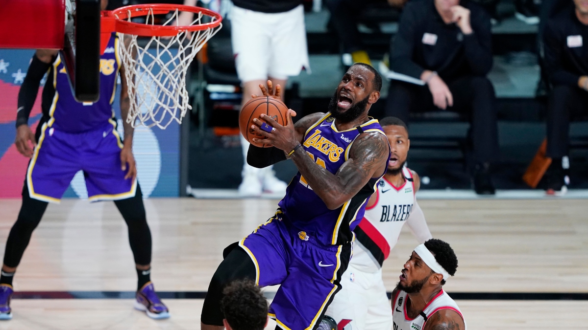 NBA Playoffs Betting Odds, Picks & Predictions: Trail Blazers vs. Lakers Game 4 (Monday, August 24) article feature image
